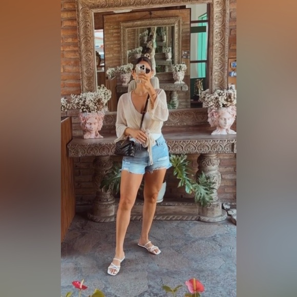 Distressed Jean Shorts - Picture 6 of 6